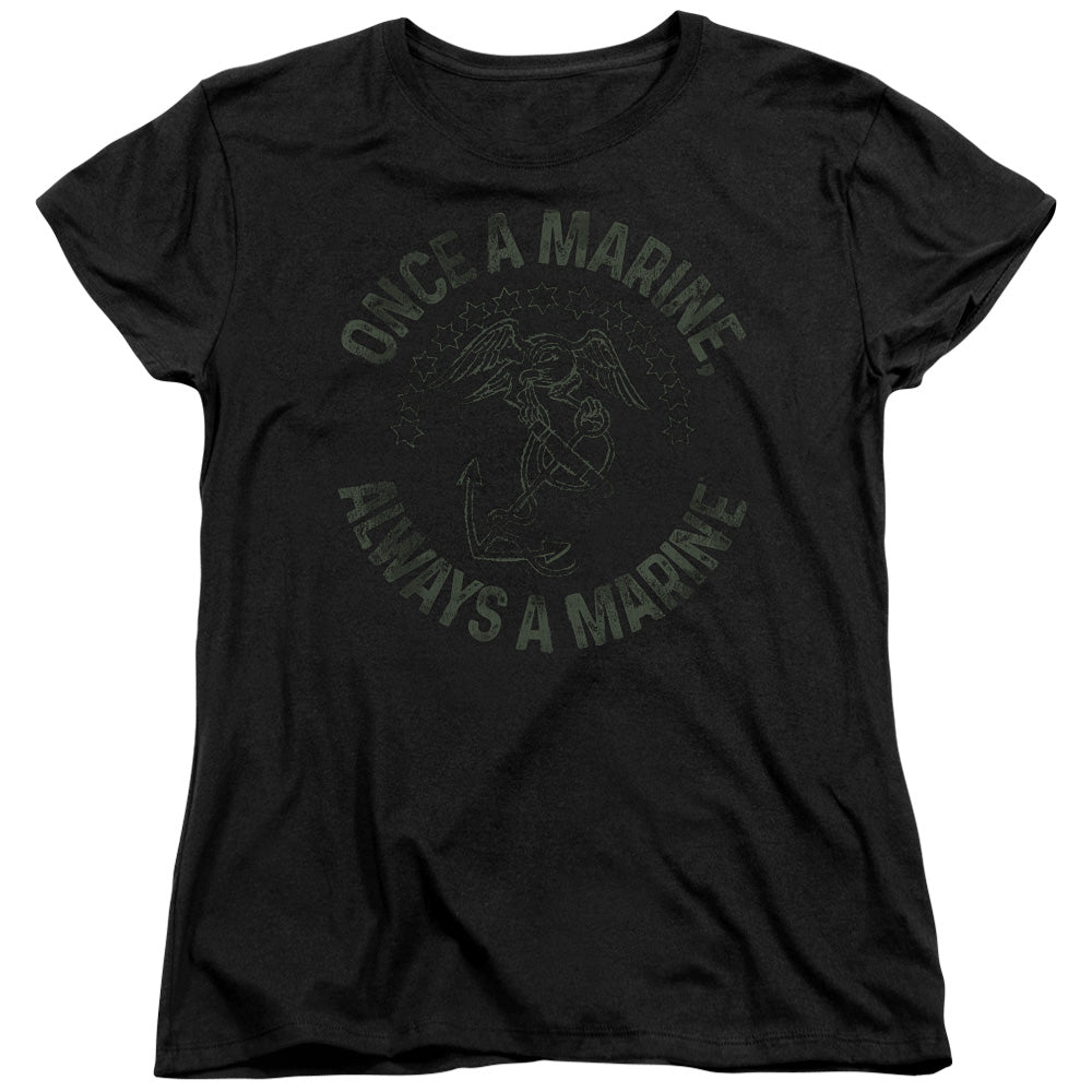 U.S. Marine Corps Always a Marine Womens T-Shirt