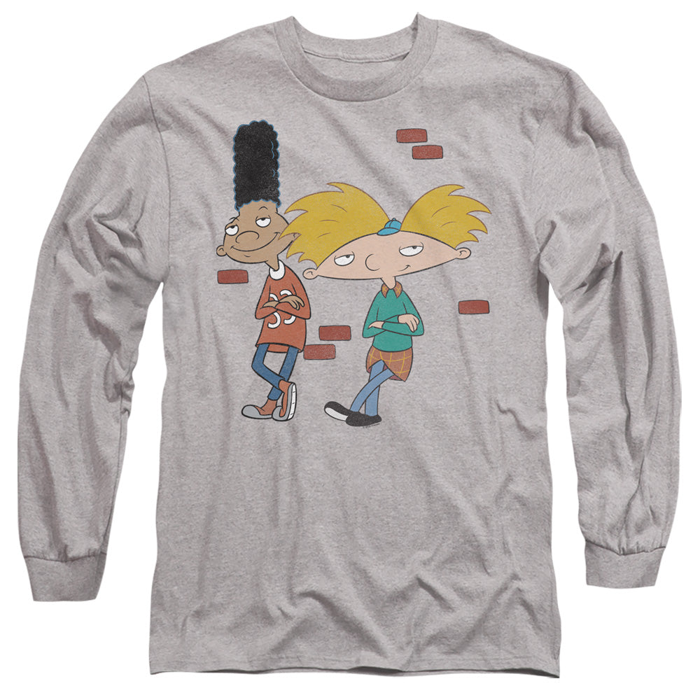 Hey Arnold Arnold And Gerald Leaning Long Sleeve T-Shirt