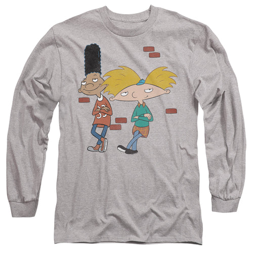 Hey Arnold Arnold And Gerald Leaning Long Sleeve T-Shirt