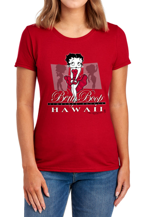 Betty Boop Timeless Beauty Womens T-Shirt