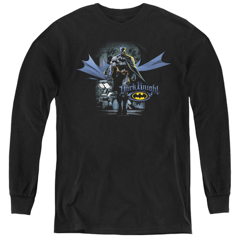 Batman From The Depths Youth Long Sleeve T-Shirt