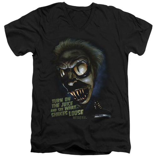 Beetlejuice Chucks Daughter V-Neck T-Shirt