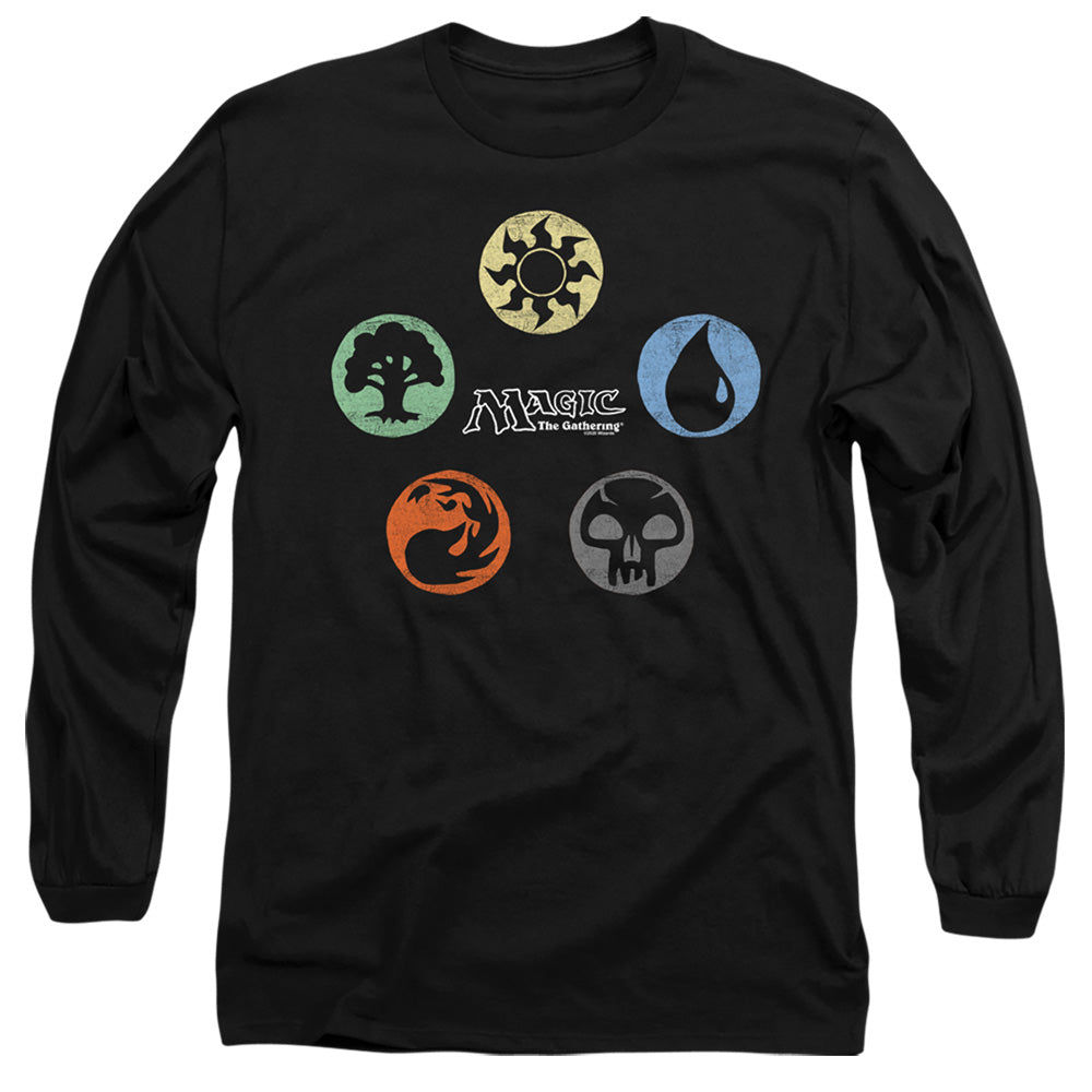 Magic the Gathering 5 Colors Long Sleeve T-Shirt