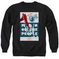 Star Trek Man of the People Black Crewneck Sweatshirt
