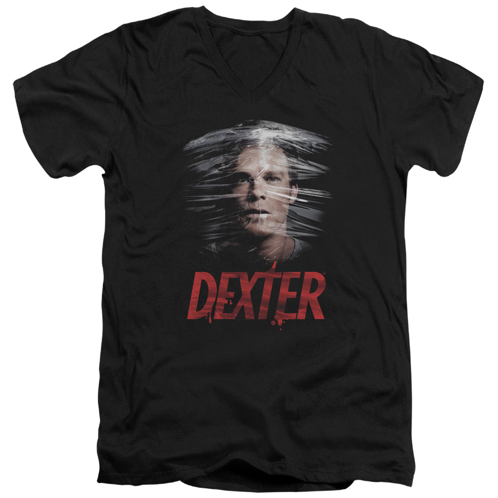 Dexter Plastic Wrapped V-Neck T-Shirt