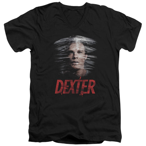 Dexter Plastic Wrapped V-Neck T-Shirt