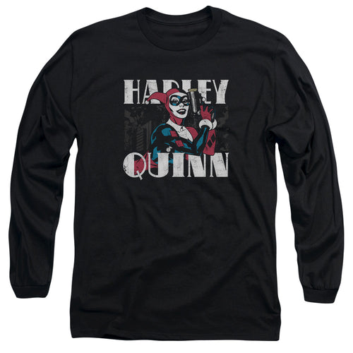 Batman Harley Bold Long Sleeve T-Shirt