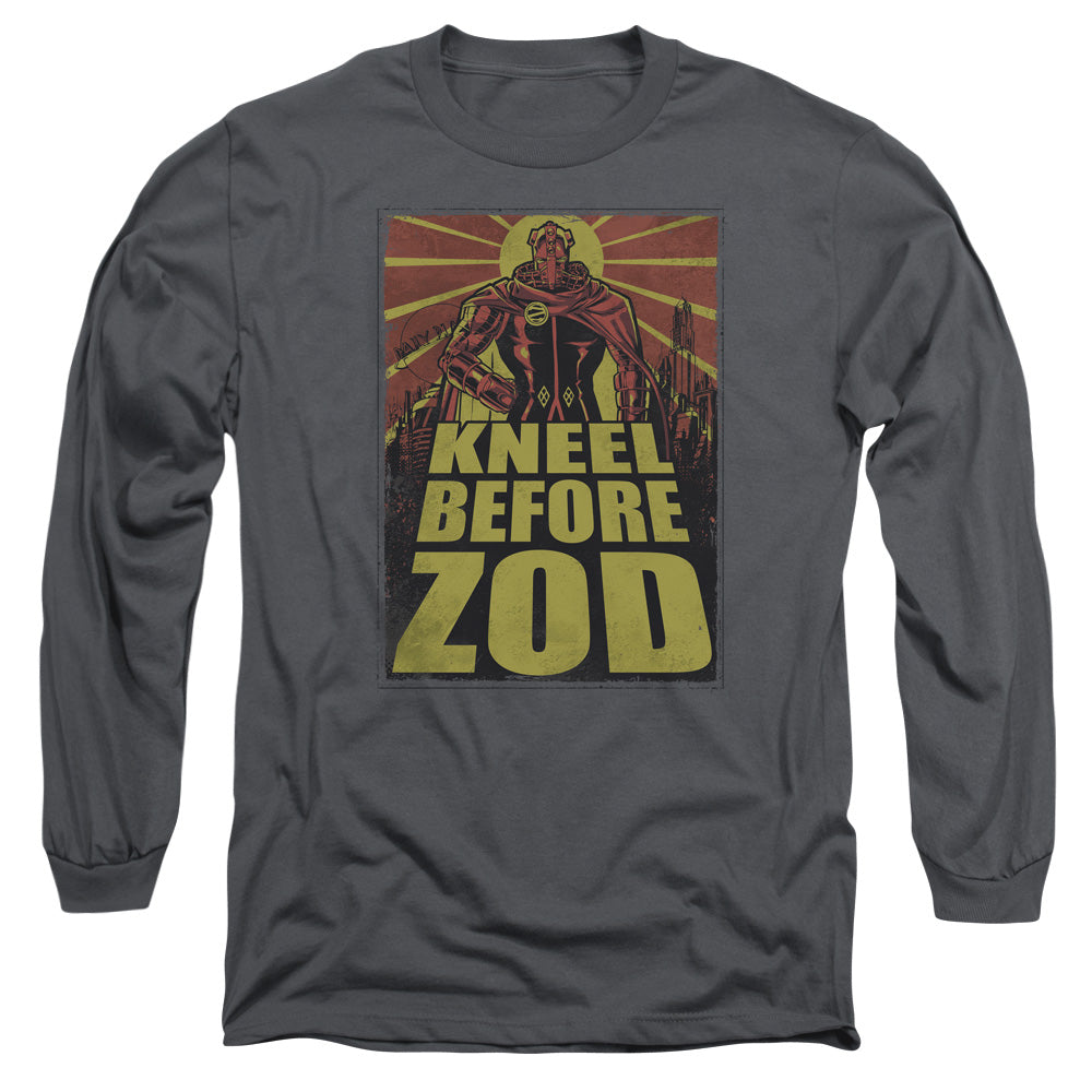 Superman Zod Poster Long Sleeve T-Shirt