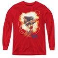 Wonder Woman 75th Burst Youth Long Sleeve T-Shirt