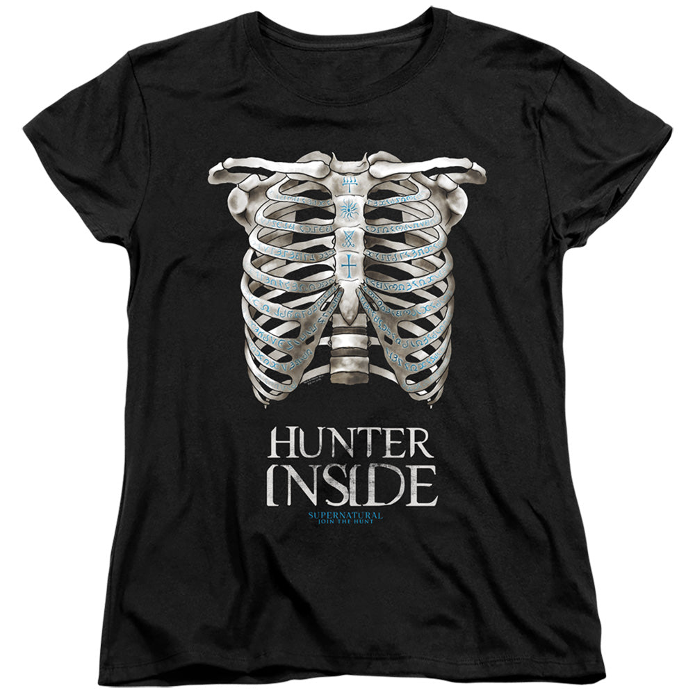 Supernatural Hunter Inside Womens T-Shirt