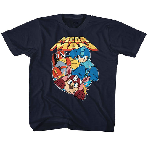 Mega Man Flat Colors Youth/Toddler T-Shirt