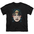 Justice League Wonder Woman Head Youth/Toddler T-Shirt