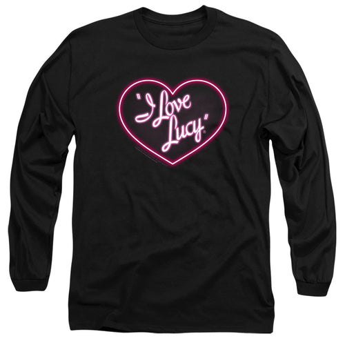 I Love Lucy Neon Logo Long Sleeve T-Shirt