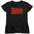 Tom and Jerry Movie Logo Womens T-Shirt