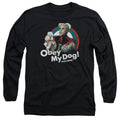 Zoolander Mugatu Obey My Dog Long Sleeve T-Shirt