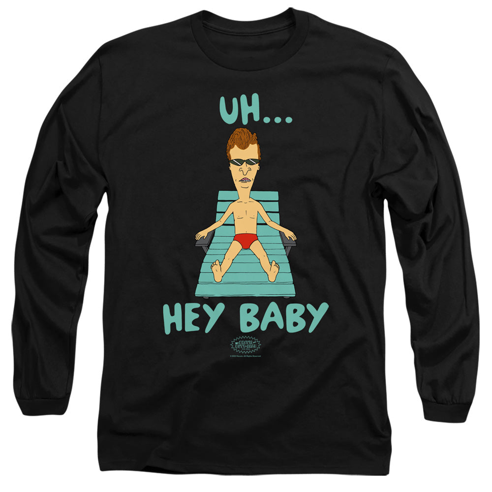 Beavis and Butthead Uh Hey Baby Long Sleeve T-Shirt
