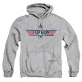 Top Gun Logo Grey Pullover Hoodie