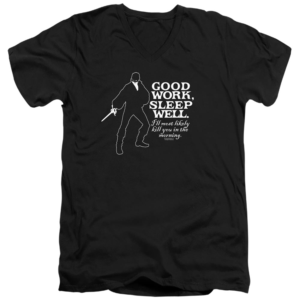 The Princess Bride Good Work V-Neck T-Shirt