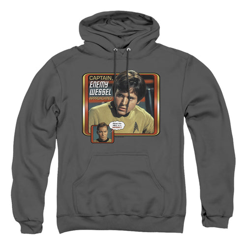 Star Trek Chekov Enemy Wessel Pullover Hoodie