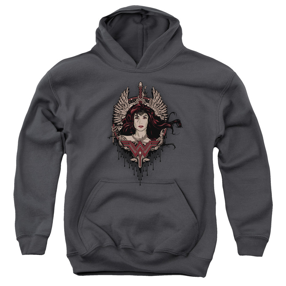 Batman v Superman Winged Goddess Youth Hoodie