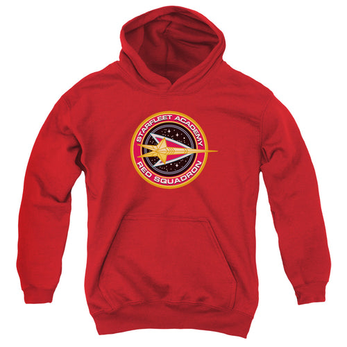 Star Trek Starfleet Academy Red Squadron Youth Hoodie