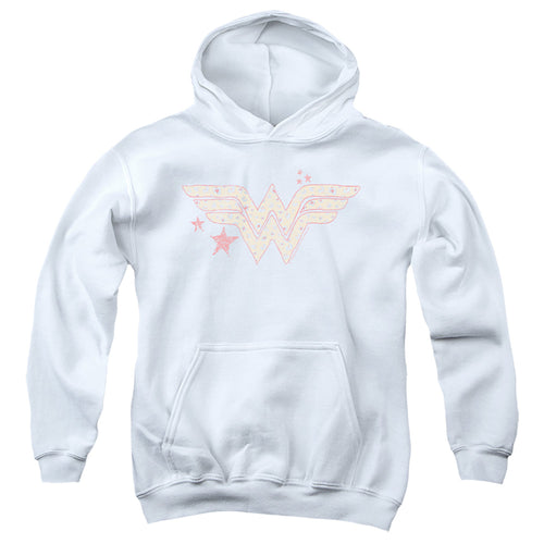 Wonder Woman Leopard Logo Youth Hoodie