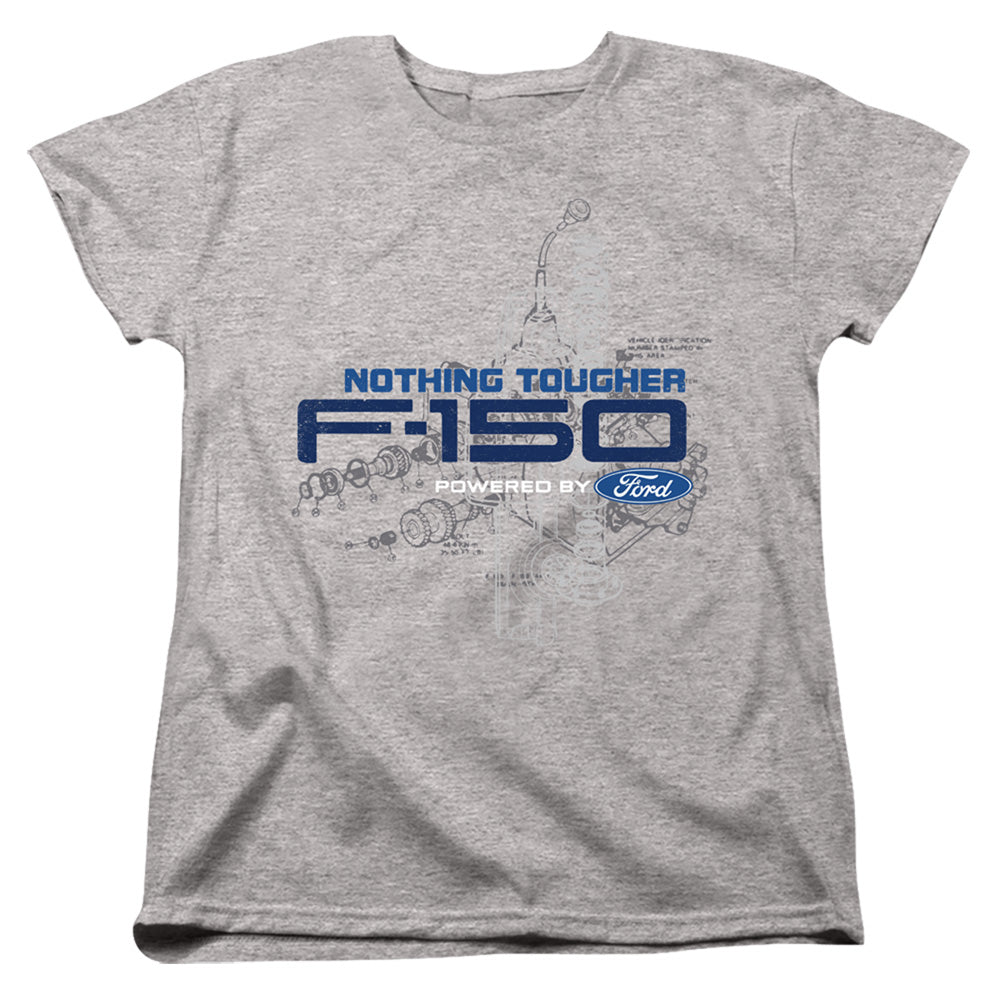 Ford Engine Schematic Womens T-Shirt