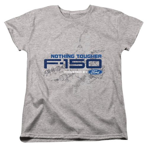 Ford Engine Schematic Womens T-Shirt