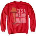 A Christmas Story Major Award Leg Lamp Crewneck Sweatshirt
