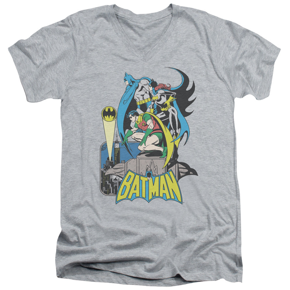 Batman Heroic Trio V-Neck T-Shirt