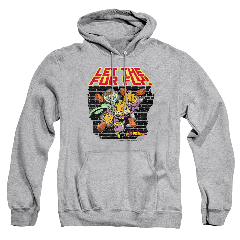 Garfield Let The Fur Fly Pullover Hoodie