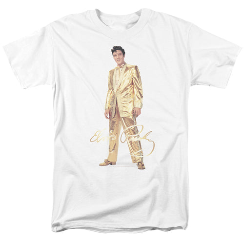 Elvis Presley Gold Lame Suit T-Shirt