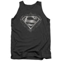 Superman Tribal Steel Logo Tank Top