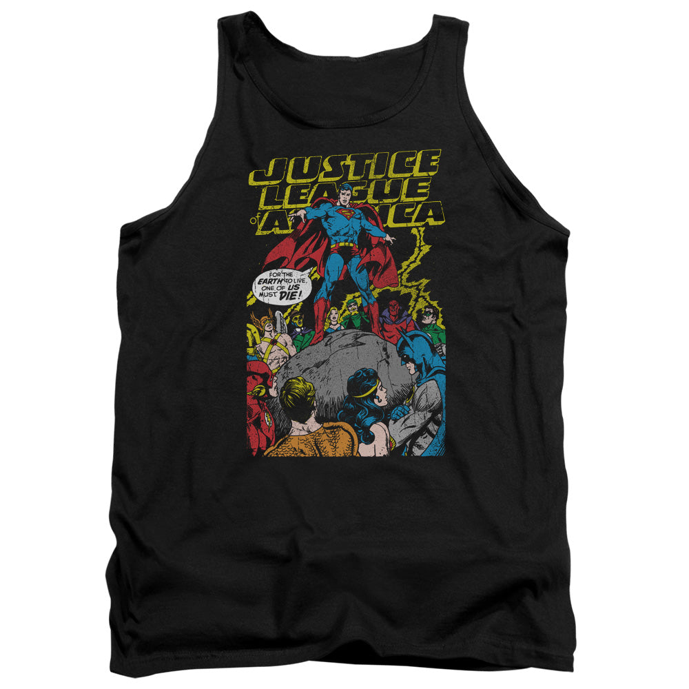 Justice League Ultimate Scarifice Tank Top