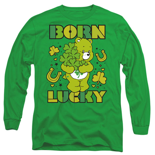 Care Bears Born Lucky Good Luck Bear St. Patrick'S Day Long Sleeve T-Shirt