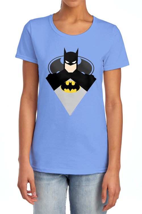 Batman Simple Bat Womens T-Shirt