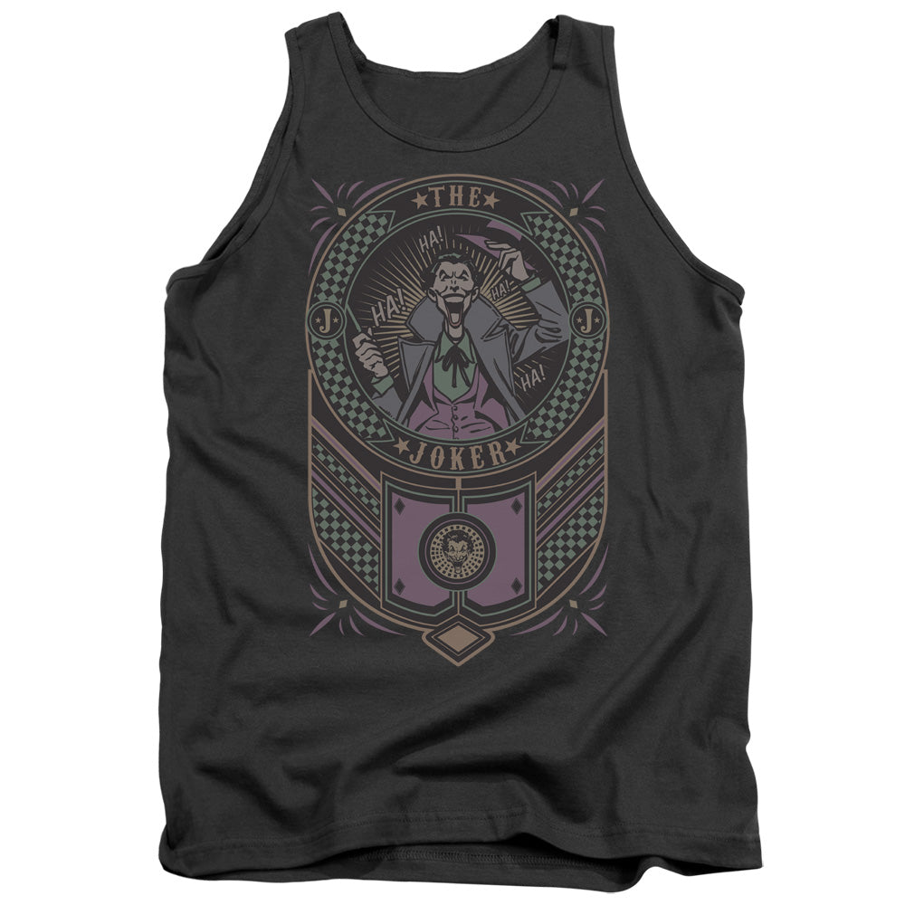 Batman Joker Checkered Sign Tank Top