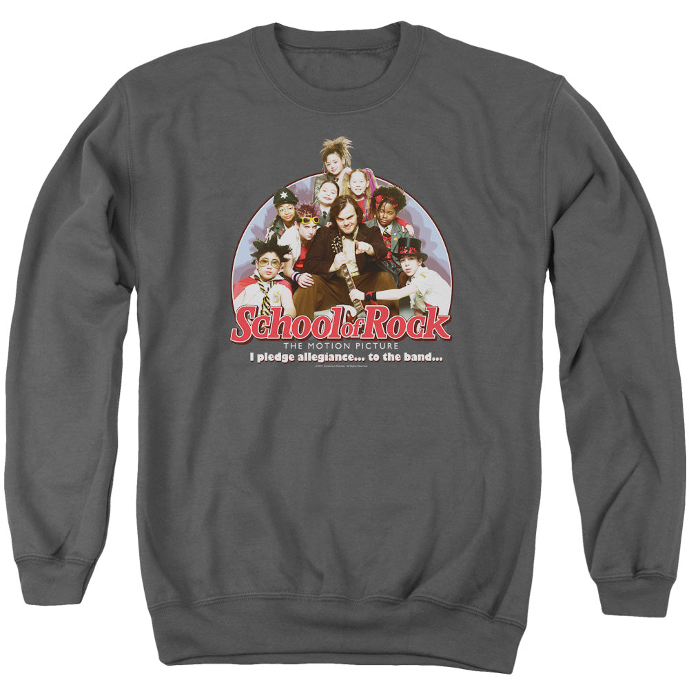 School of Rock I Pledge Allegiance Crewneck Sweatshirt
