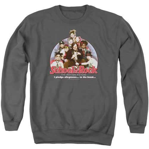 School of Rock I Pledge Allegiance Crewneck Sweatshirt