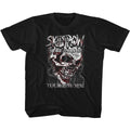Skid Row Skull Chain Youth/Toddler T-Shirt