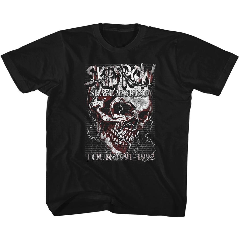Skid Row Skull Chain Youth/Toddler T-Shirt
