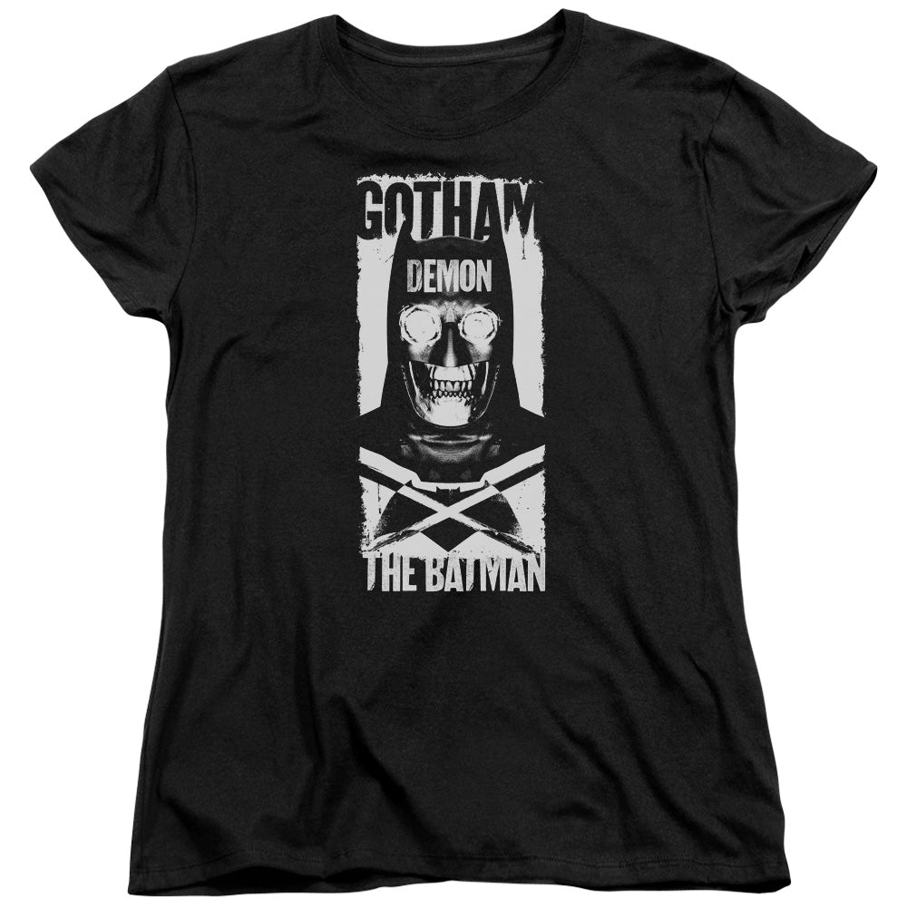 Batman v Superman Demon Bat Womens T-Shirt