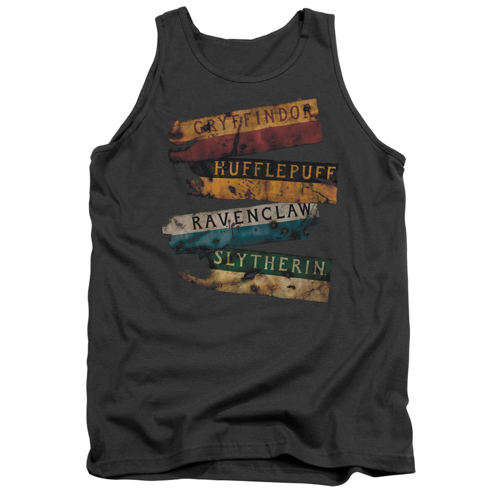 Harry Potter Burnt Banners Tank Top