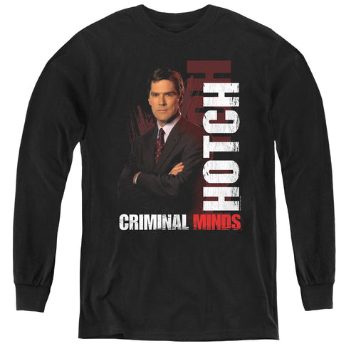 Criminal Minds Hotch Youth Long Sleeve T-Shirt