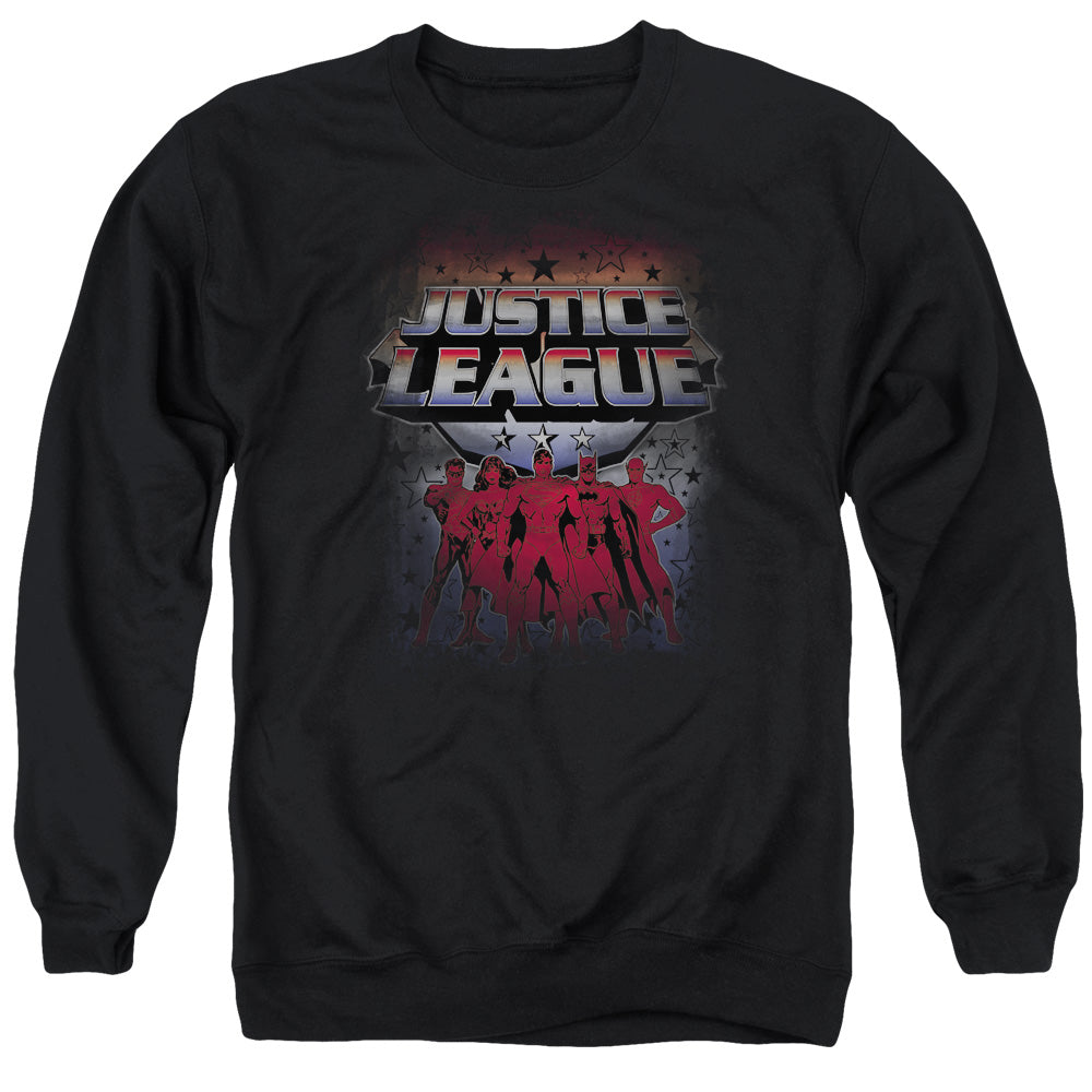 Justice League Star League Crewneck Sweatshirt