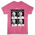 Four Photos Marilyn Monroe t-shirt in retro pink heather