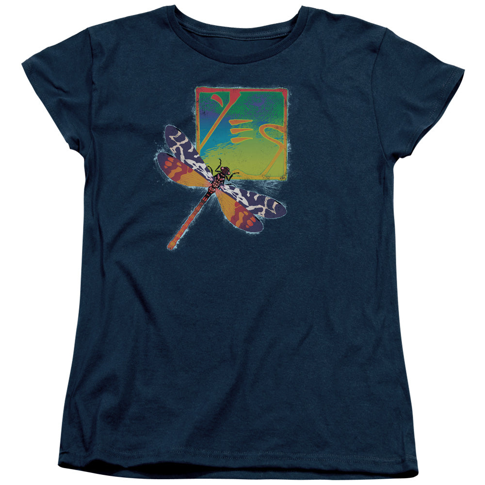 Yes Dragonfly Womens T-Shirt