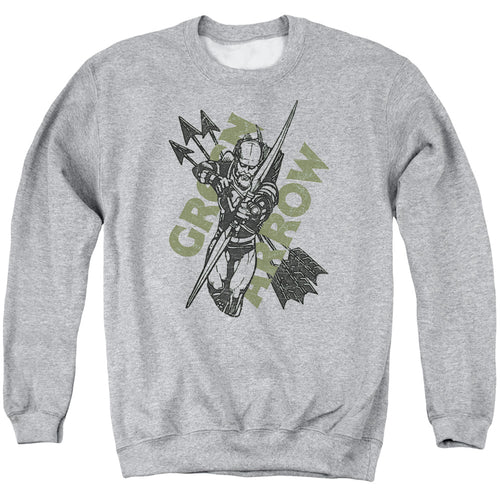 Justice League Archers Arrows Crewneck Sweatshirt