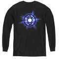 Green Lantern Indigo Glow Youth Long Sleeve T-Shirt