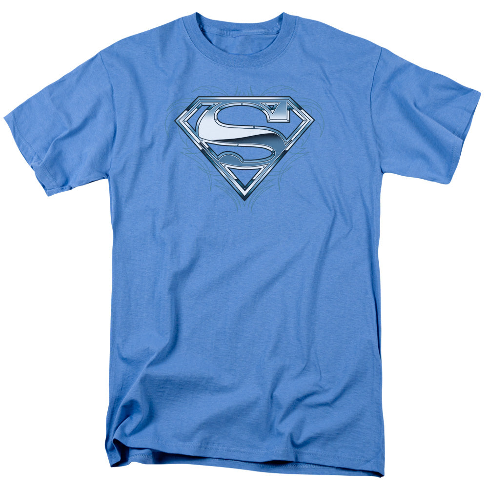 Superman Tribal Chrome Shield T-Shirt